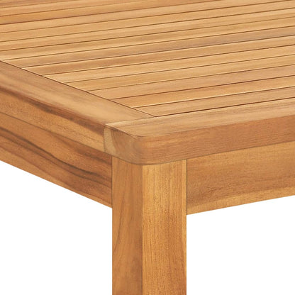 Set da Pranzo da Giardino 7 pz in Legno Massello di Teak | homemem39