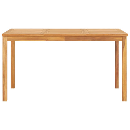 Set da Pranzo per Giardino 5 pz in Legno Massello di Teak | homemem39