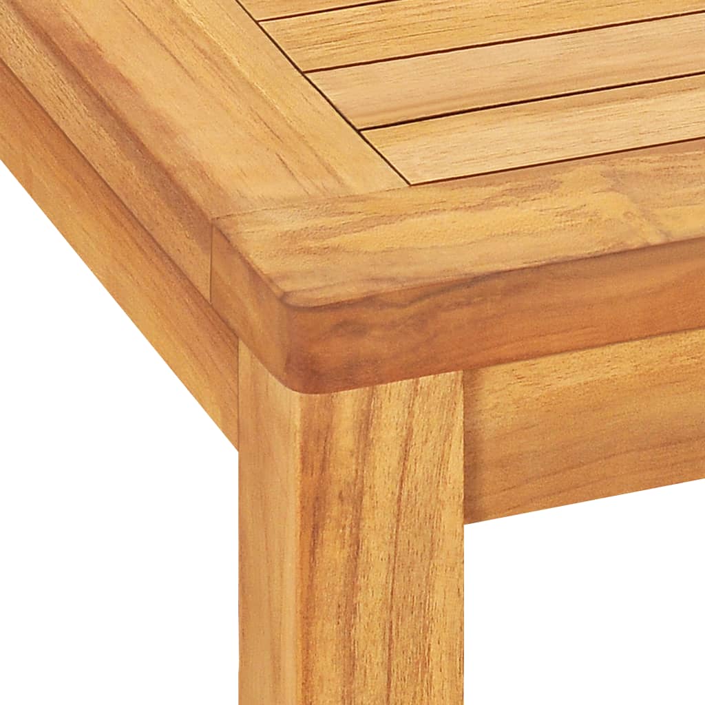 Set da Pranzo per Giardino 5 pz in Legno Massello di Teak | homemem39