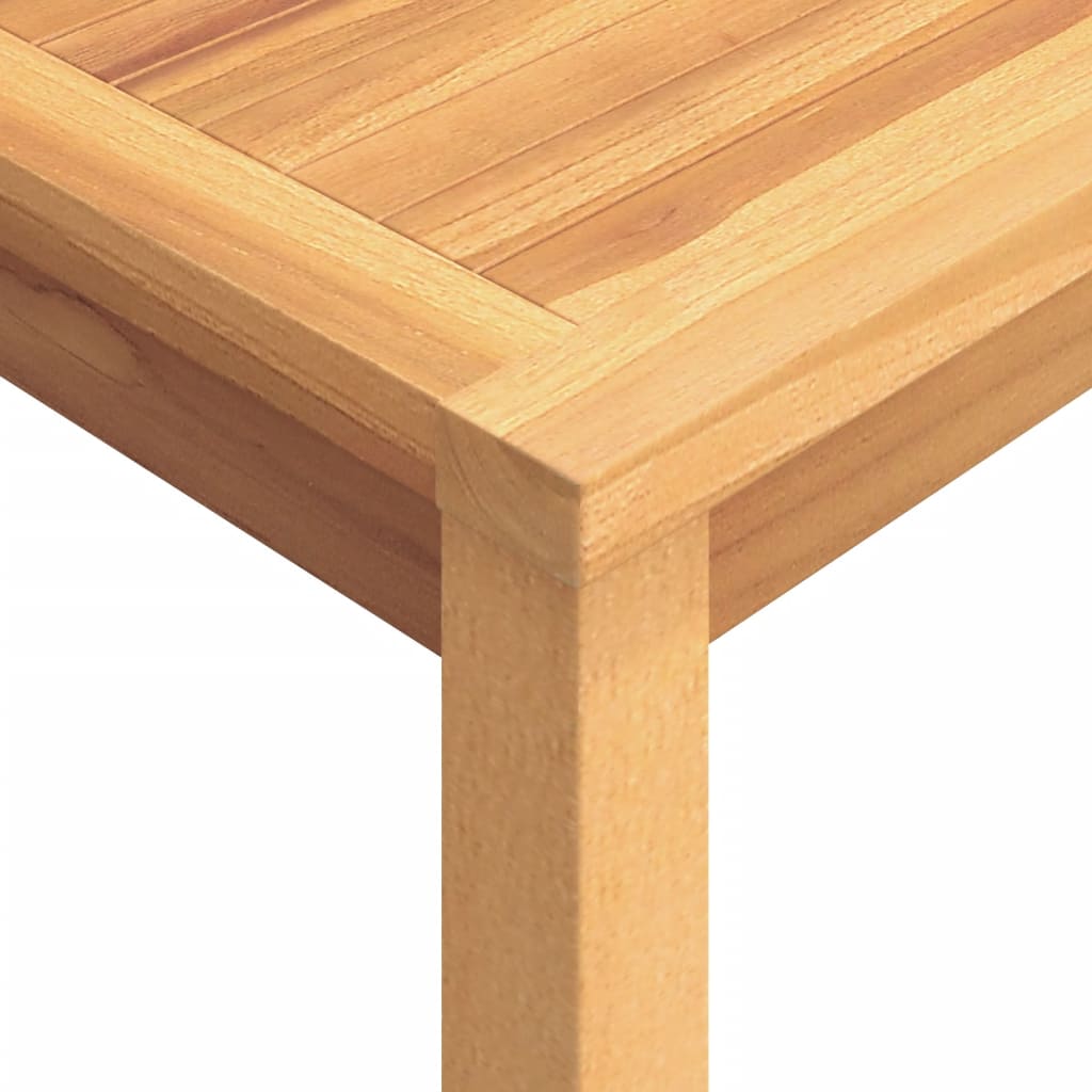 Set da Pranzo per Giardino 5 pz in Legno Massello di Teak | homemem39