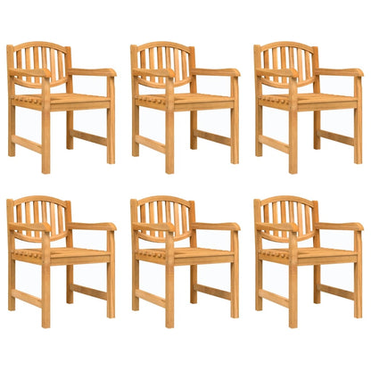 Set da Pranzo da Giardino 7 pz in Legno Massello di Teak | homemem39