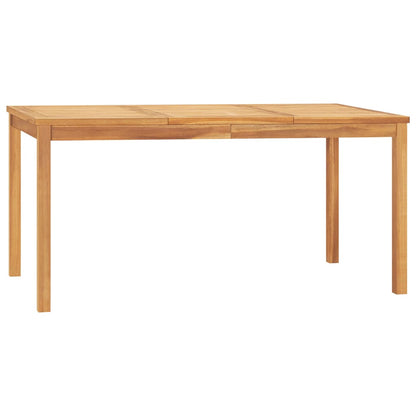 Set da Pranzo per Giardino 5 pz in Legno Massello di Teak | homemem39