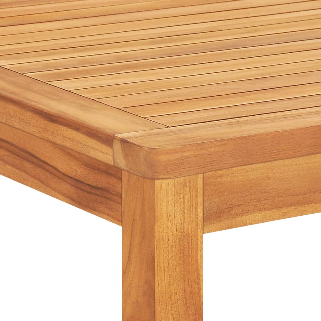 Set da Pranzo per Giardino 5 pz in Legno Massello di Teak | homemem39