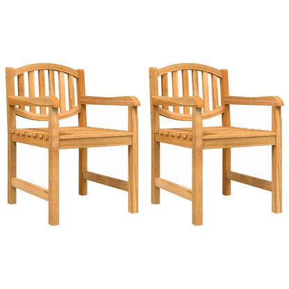 Set da Pranzo per Giardino 4 pz in Legno Massello di Teak | homemem39