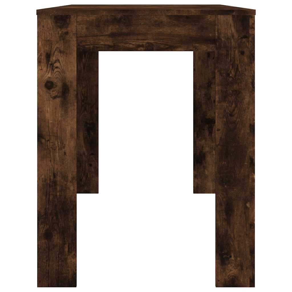 Tavolo da Pranzo Rovere Fumo 120x60x76 cm Legno Multistrato | homemem39