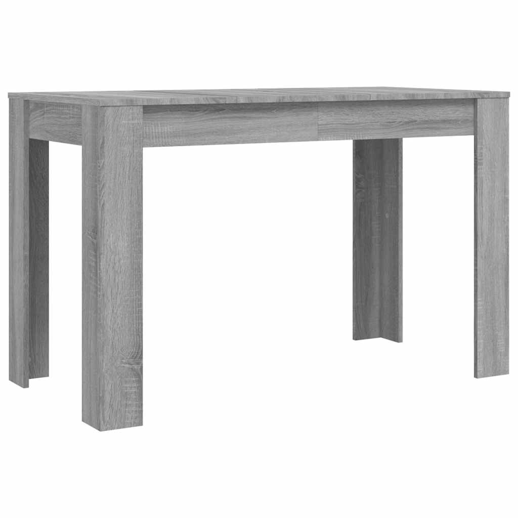Tavolo da Pranzo Grigio Sonoma 120x60x76 cm Legno Multistrato - homemem39