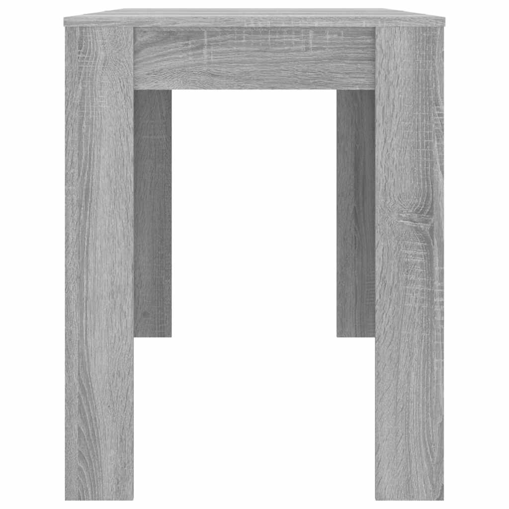 Tavolo da Pranzo Grigio Sonoma 120x60x76 cm Legno Multistrato - homemem39