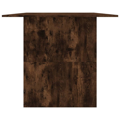 Tavolo da Pranzo Rovere Fumo 180x90x76 cm Legno Multistrato | homemem39