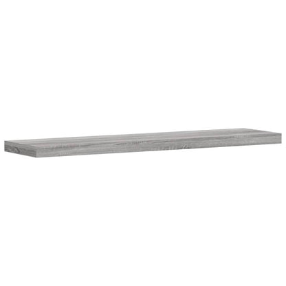 Mensole Parete 4pz Grigio Sonoma 40x10x1,5cm Legno Multistrato | homemem39