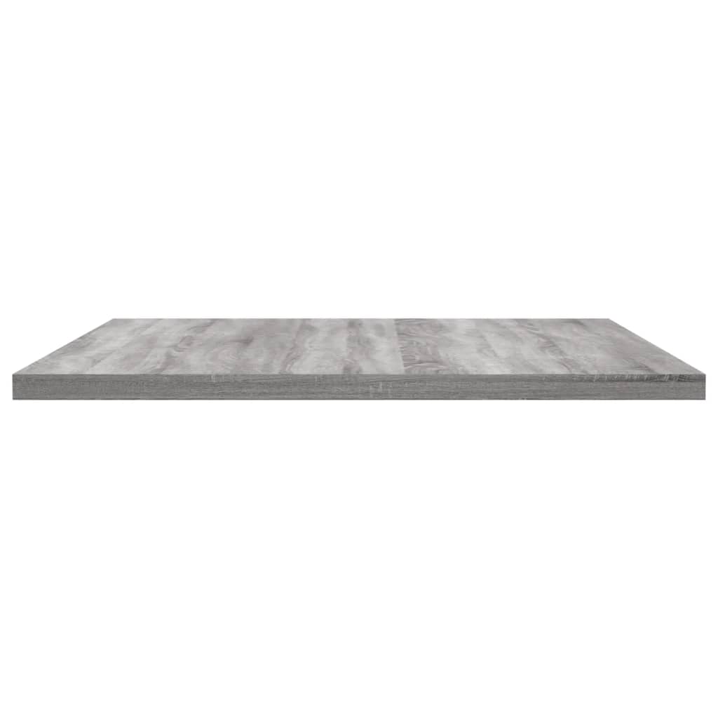 Mensole Parete 4pz Grigio Sonoma 60x40x1,5 cm Legno Multistrato - homemem39