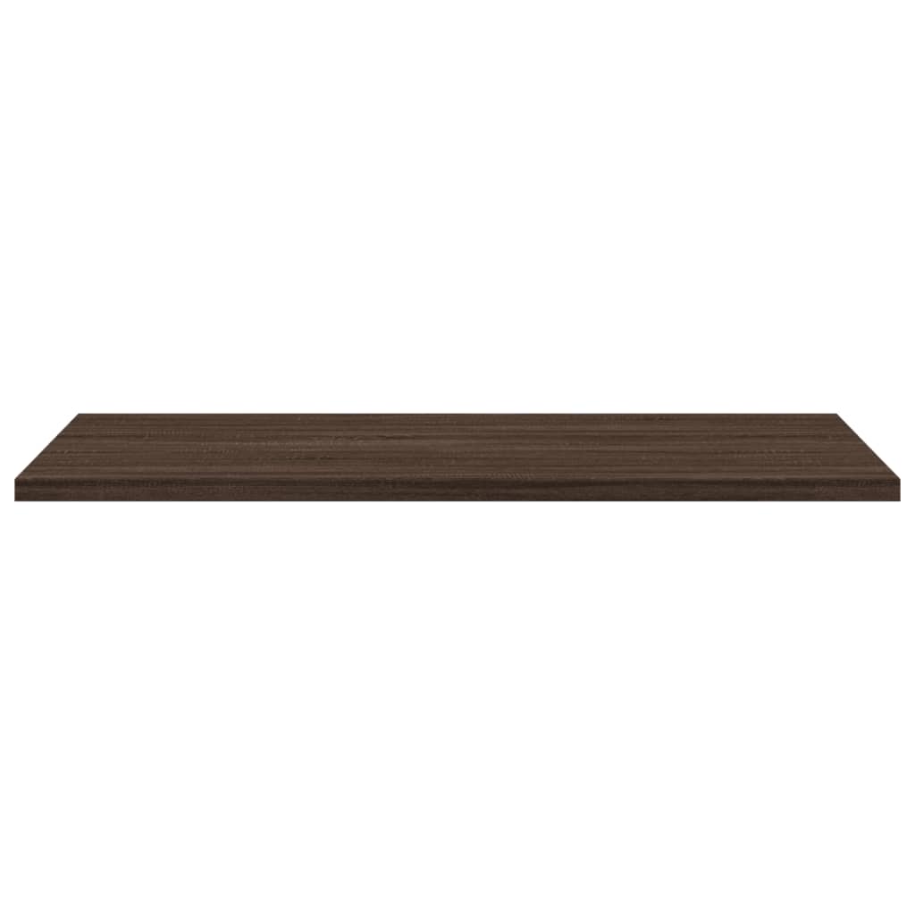 Mensole Parete 4pz Rovere Marrone 60x40x1,5cm Legno Multistrato - homemem39