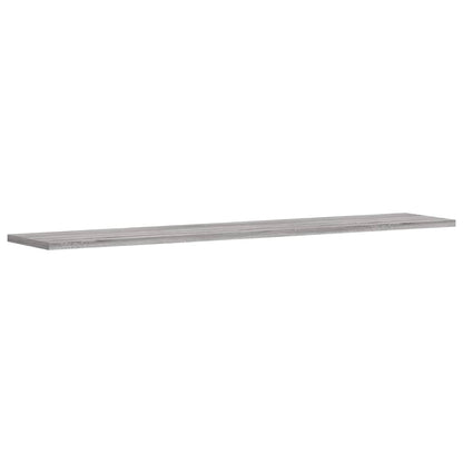 Mensole Parete 4pz Grigio Sonoma 100x20x1,5cm Legno Multistrato | homemem39