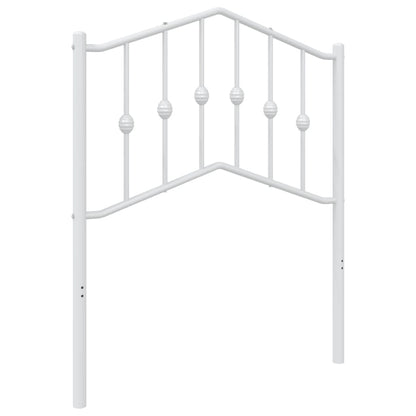 Testiera di Ricambio in Metallo Bianco 75 cm | homemem39