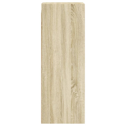 Mobile a Muro con Ante in Vetro Rovere Sonoma 35x37x100 cm | homemem39