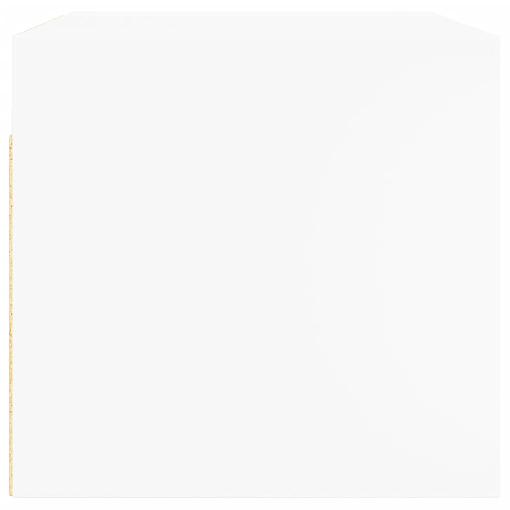 Mobili a Muro con Ante in Vetro 2pz Bianco 68,5x37x35 cm | homemem39