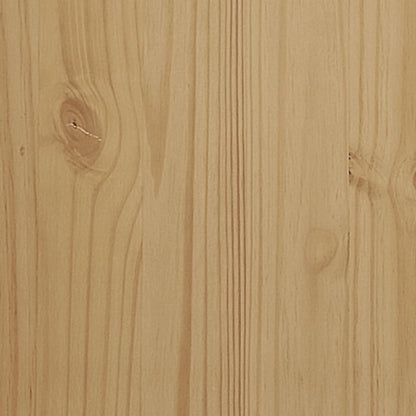 Tavolino FLORO Marrone Cera 99x55,5x45 cm in Legno di Pino