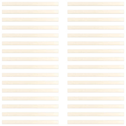 Doghe per letto 32 pz Naturale 90 x 6 x 1,3 cm | homemem39