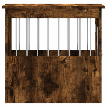 Gabbia Cani da Arredamento Rovere Fumo 45x62x59cm Multistrato - homemem39