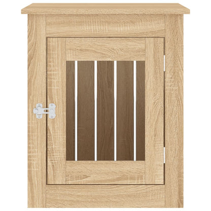Gabbia Cani da Arredamento Rovere Sonoma 55x75x65cm Multistrato - homemem39