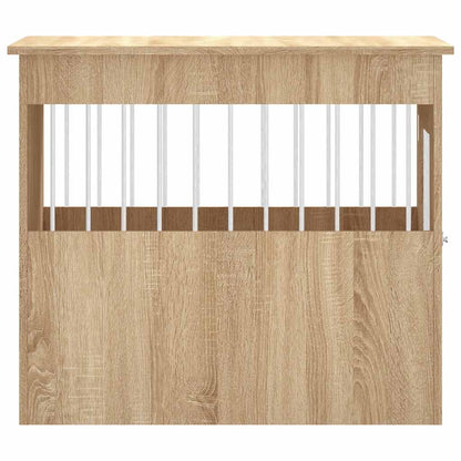 Gabbia Cani da Arredamento Rovere Sonoma 55x80x68cm Multistrato - homemem39