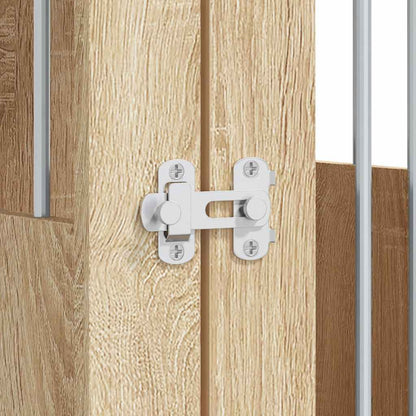 Gabbia Cani da Arredamento Rovere Sonoma 55x80x68cm Multistrato - homemem39