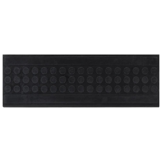 Tappetino per Scale 10 pz 25x75 cm in Gomma | homemem39