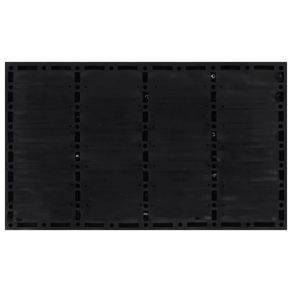 Zerbino Rettangolare 45x75 cm in Gomma e Fibra di Cocco