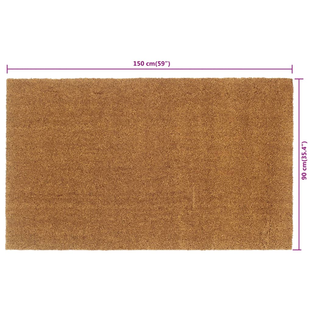 Zerbino Naturale 90x150 cm Fibra di Cocco | homemem39