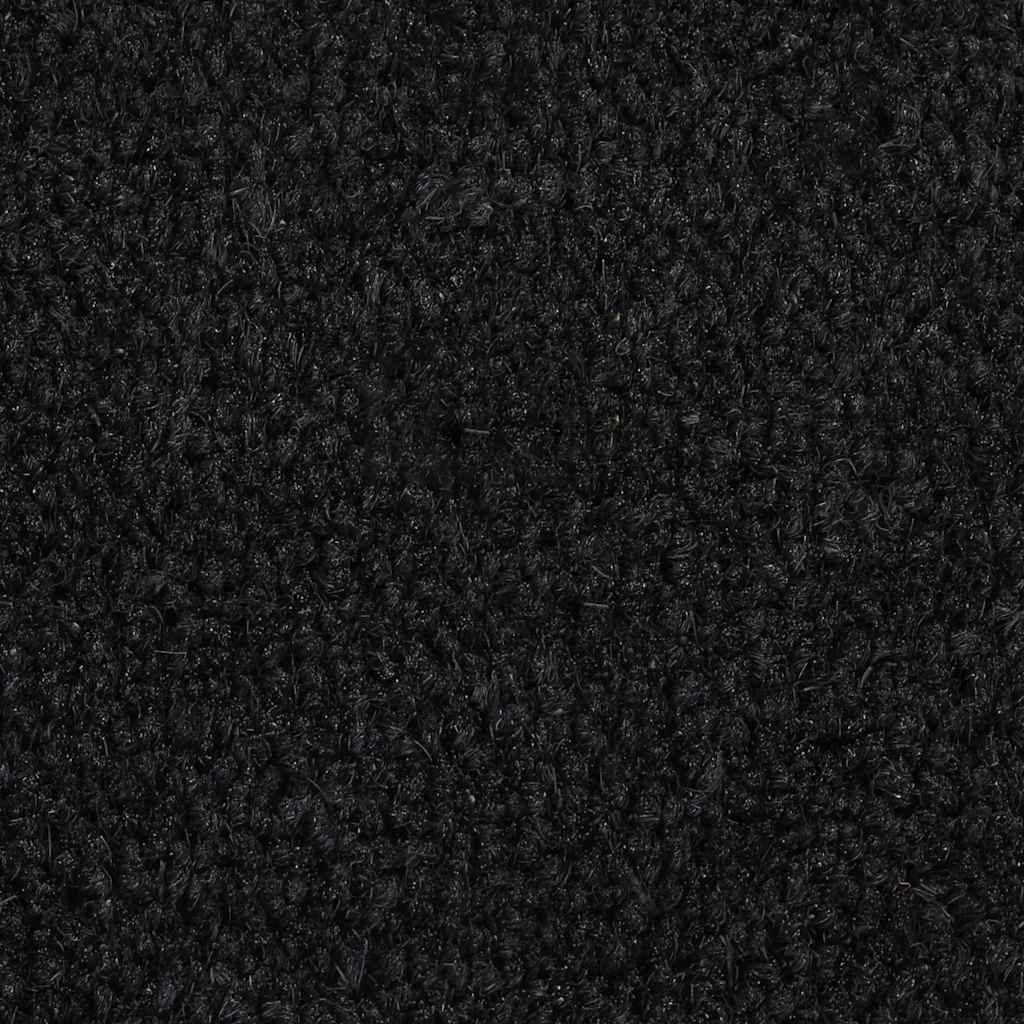 Zerbino Nero 60x90 cm Fibra di Cocco