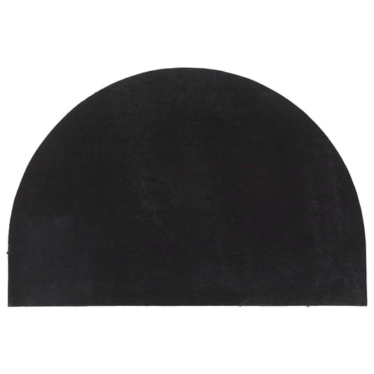 Zerbino Nero Mezzo Rotondo 60x90 cm Fibra di Cocco