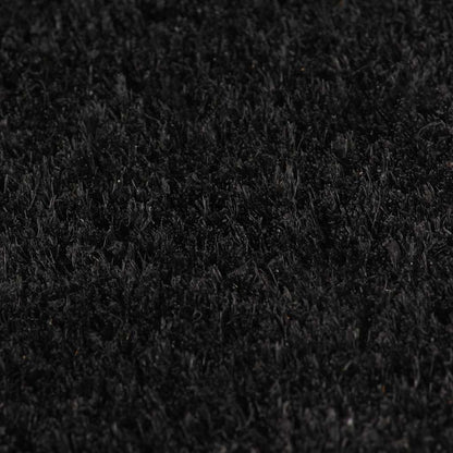 Zerbino Nero 80x100 cm Fibra di Cocco | homemem39