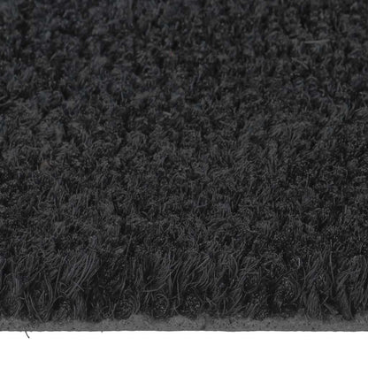 Zerbino Nero 90x150 cm Fibra di Cocco | homemem39