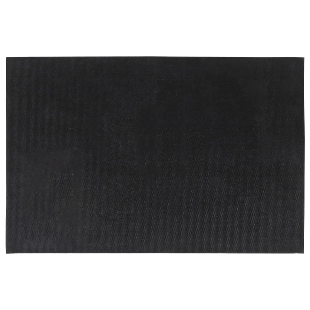 Zerbini 2pz Grigio Scuro 40x60 cm Fibra di Cocco