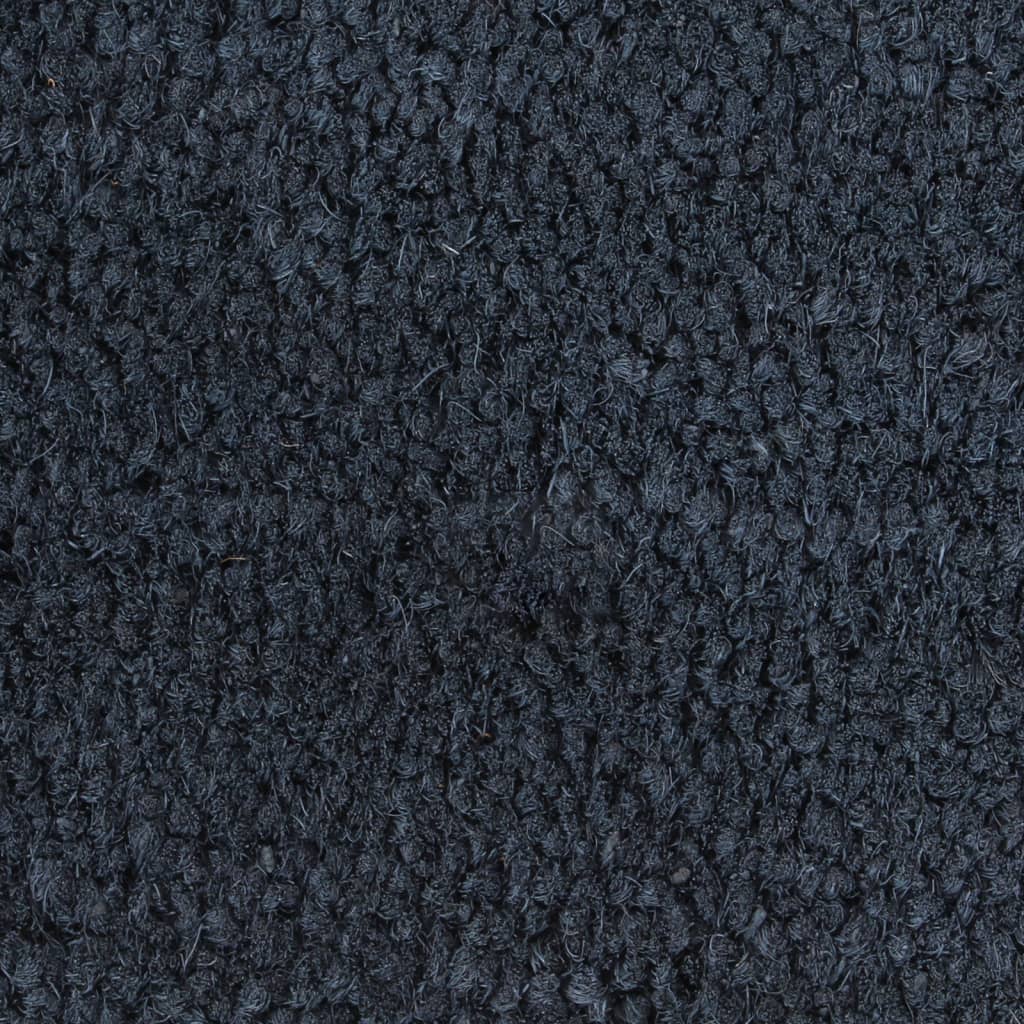Zerbini 2pz Grigio Scuro 40x60 cm Fibra di Cocco