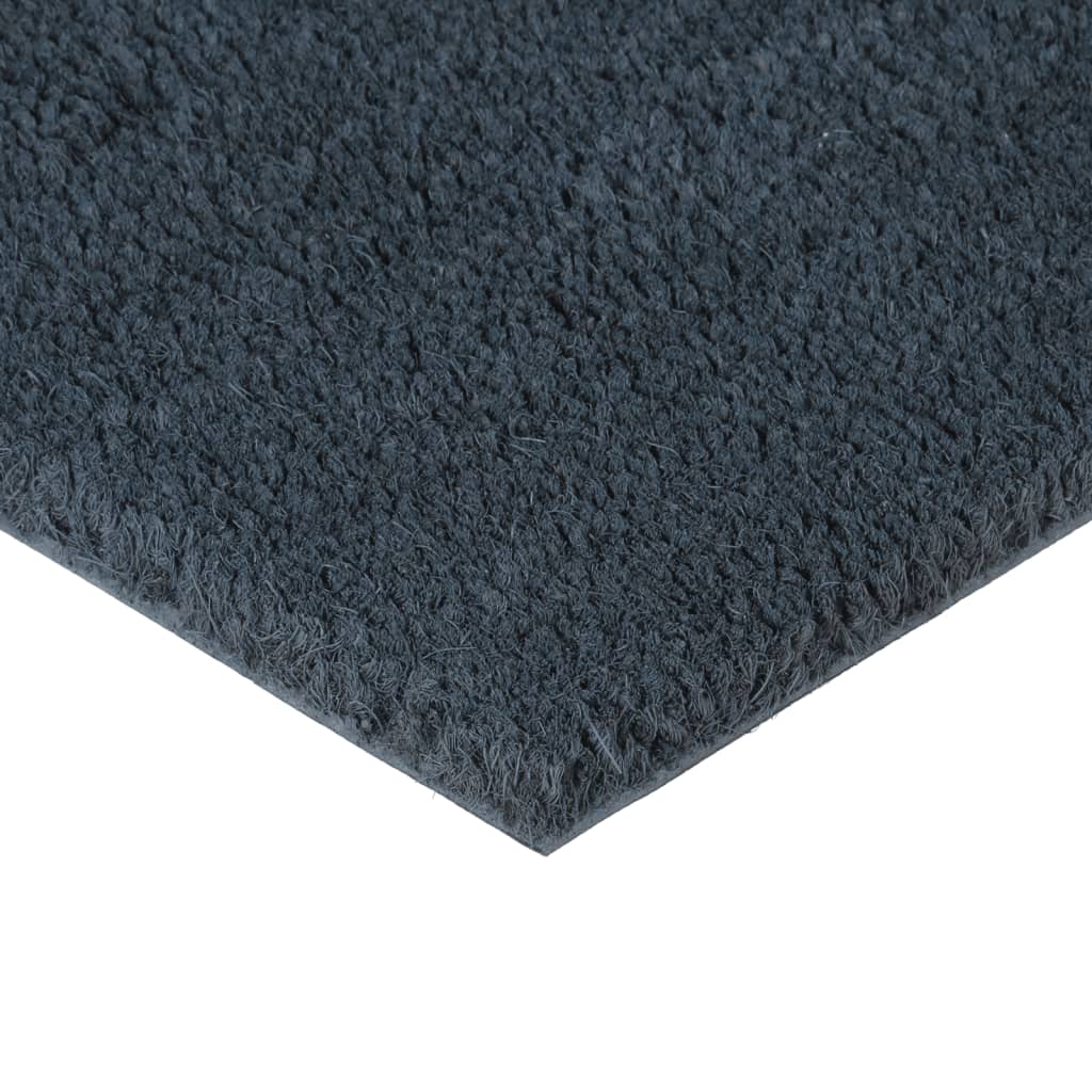 Zerbino Grigio Scuro 90x150 cm Fibra di Cocco