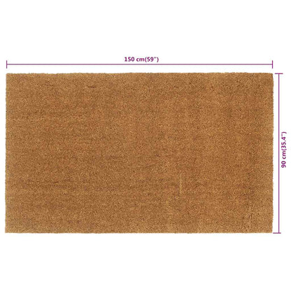 Zerbino Naturale 90x150 cm Fibra di Cocco | homemem39