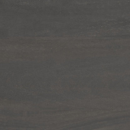 Credenza Bianco e Grigio 75x35x55 cm in Legno Massello di Mango