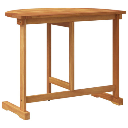 Folding Balcony Table 90x60x72 cm Solid Acacia Wood