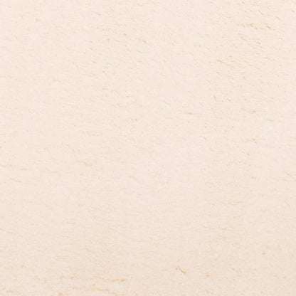 Tappeto a Pelo Corto HUARTE Morbido e Lavabile Beige Ø 200 cm
