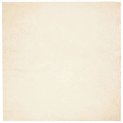Tappeto a Pelo Corto HUARTE Morbido e Lavabile Crema 160x160 cm | homemem39