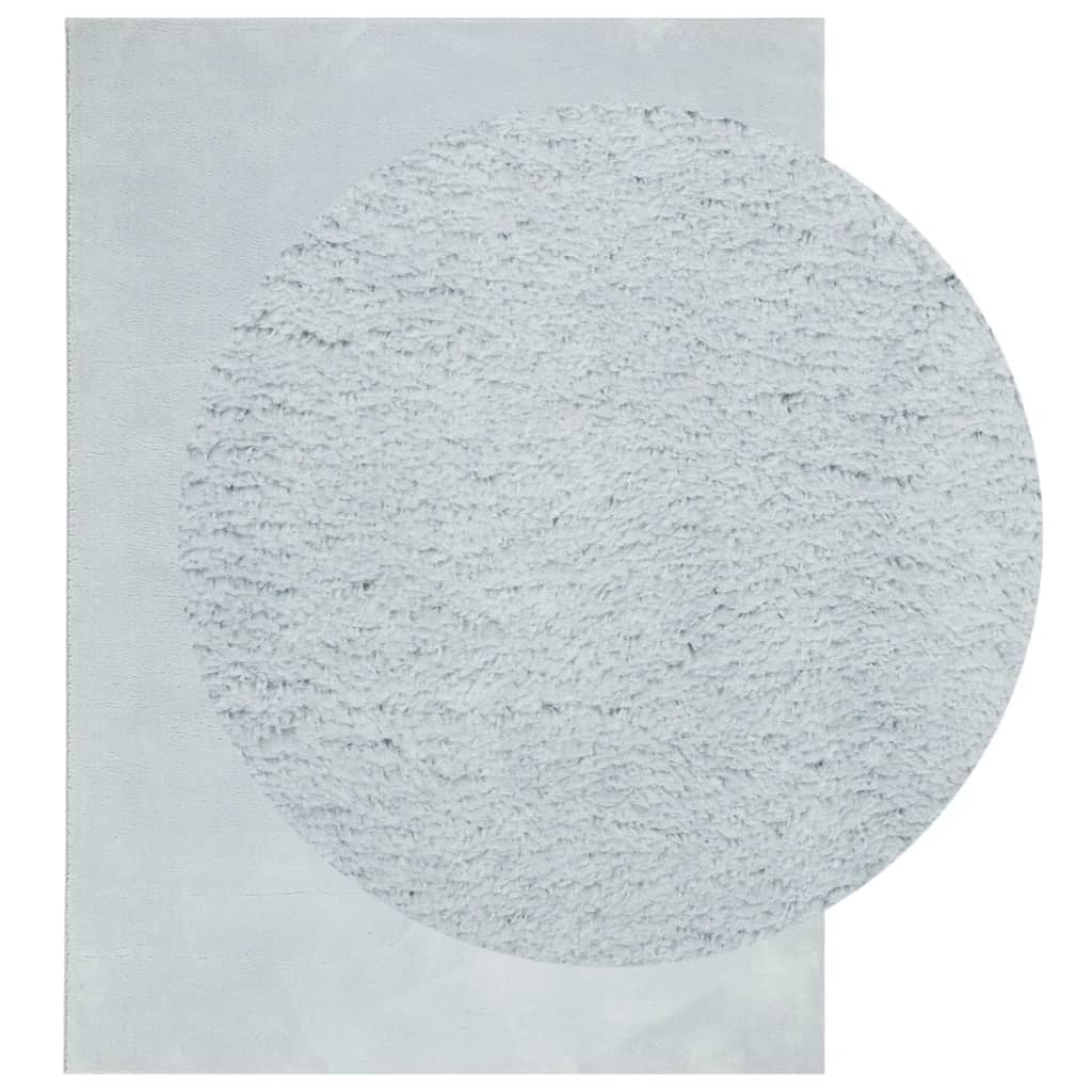 Tappeto a Pelo Corto HUARTE Morbido e Lavabile Blu 200x280 cm - homemem39