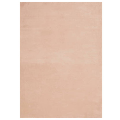 Tappeto a Pelo Corto HUARTE Morbido e Lavabile Rosato 200x280cm - homemem39