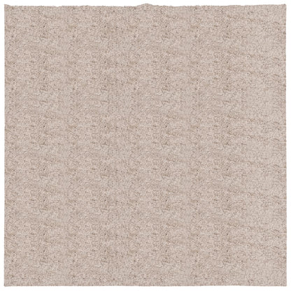 Tappeto Shaggy PAMPLONA a Pelo Lungo Moderno Beige 160x160 cm - homemem39