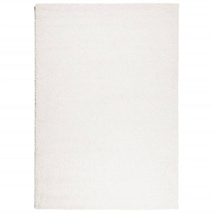 Tappeto Shaggy PAMPLONA a Pelo Lungo Moderno Crema 120x170 cm | homemem39