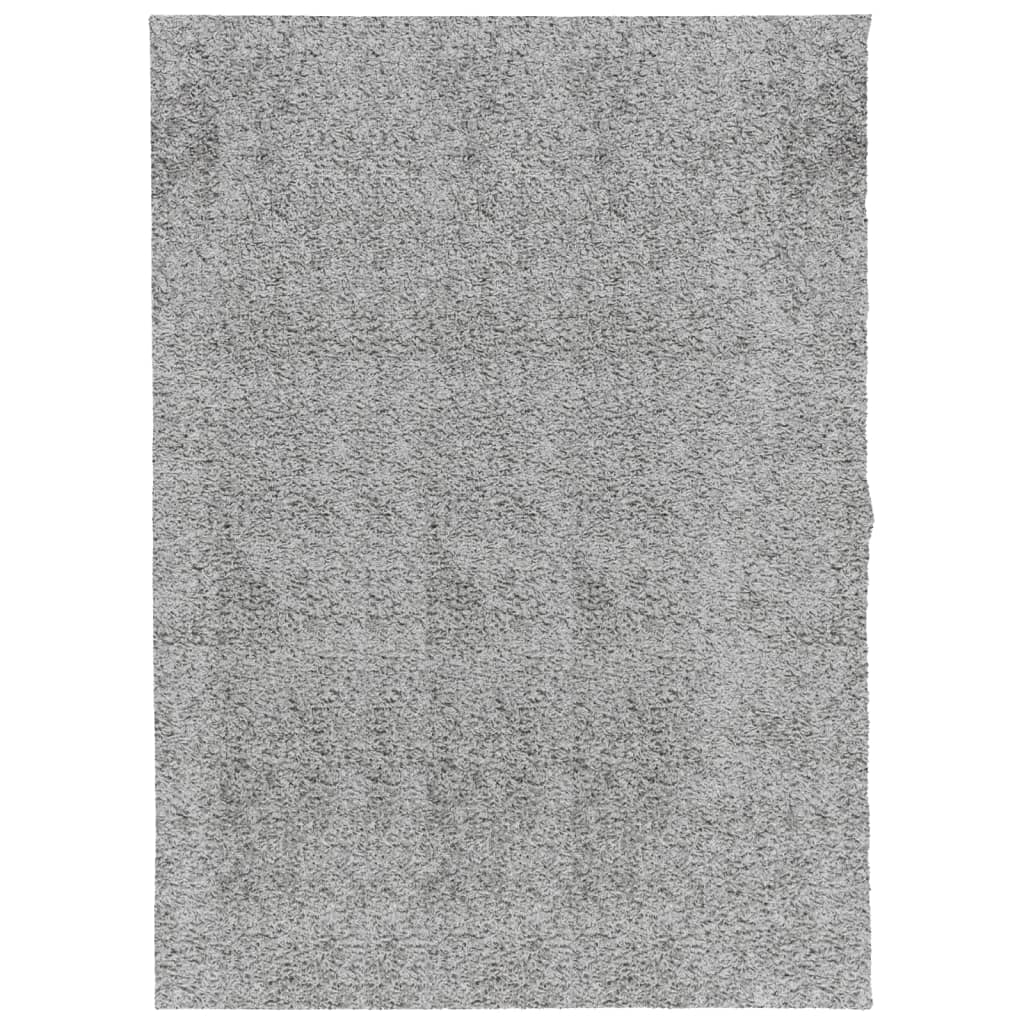 Tappeto Shaggy PAMPLONA a Pelo Lungo Moderno Grigio 140x200 cm - homemem39