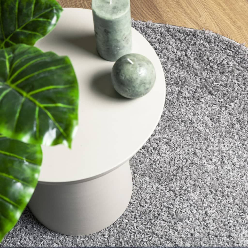 Tappeto Shaggy PAMPLONA a Pelo Lungo Moderno Grigio 140x200 cm - homemem39