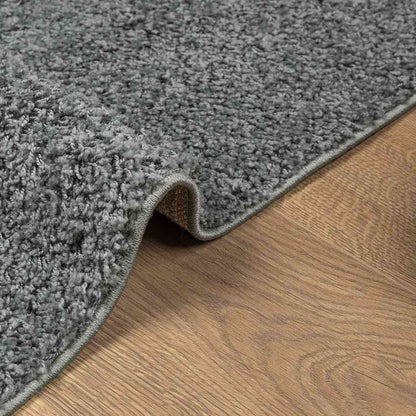 Tappeto Shaggy PAMPLONA a Pelo Lungo Moderno Verde 80x150 cm | homemem39