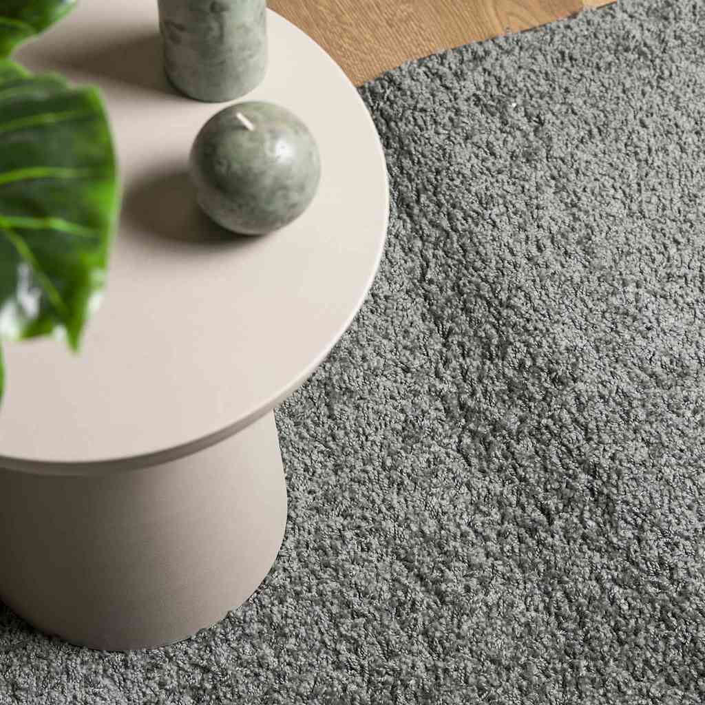 Tappeto Shaggy PAMPLONA a Pelo Lungo Moderno Verde 80x150 cm | homemem39