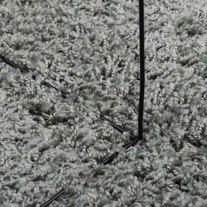 Tappeto Shaggy PAMPLONA a Pelo Lungo Moderno Verde 80x150 cm | homemem39