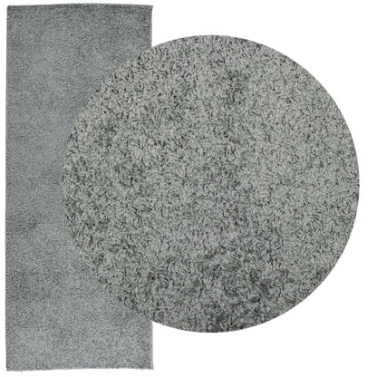 Tappeto Shaggy PAMPLONA a Pelo Lungo Moderno Verde 80x200 cm | homemem39